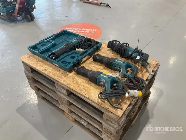 Quantity of (4) Makita Reciprocating Saw