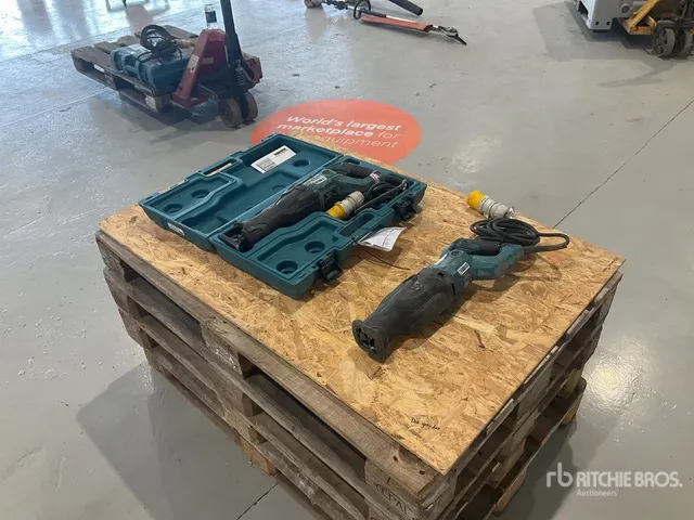 Quantity of (2) Makita Reciprocating Saw