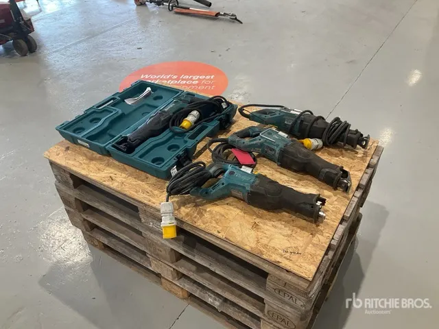 Quantity of (4) Makita Reciprocating Saw