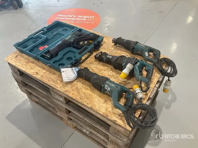 Quantity of (4) Makita Reciprocating Saw