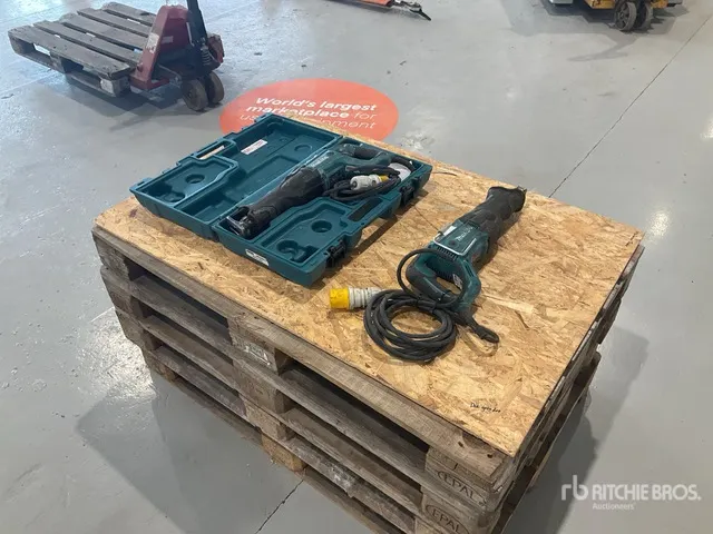 Quantity of (2) Makita Reciprocating Saw