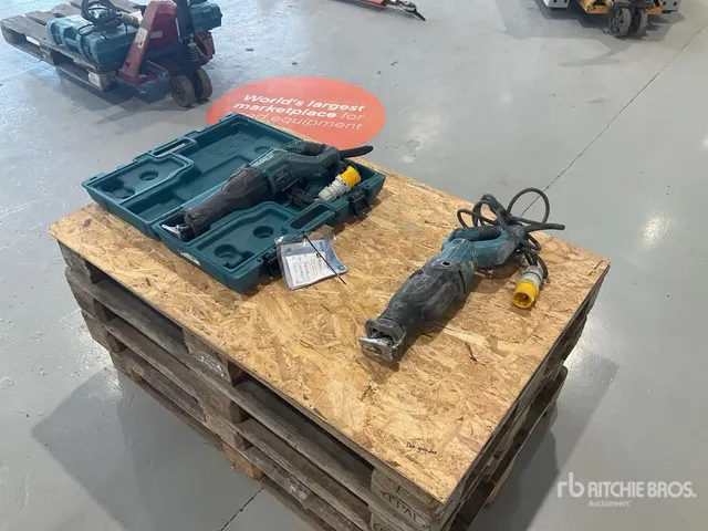 Quantity of (2) Makita Reciprocating Saw