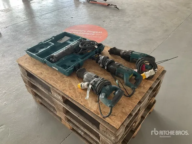 Quantity of (4) Makita Reciprocating Saw