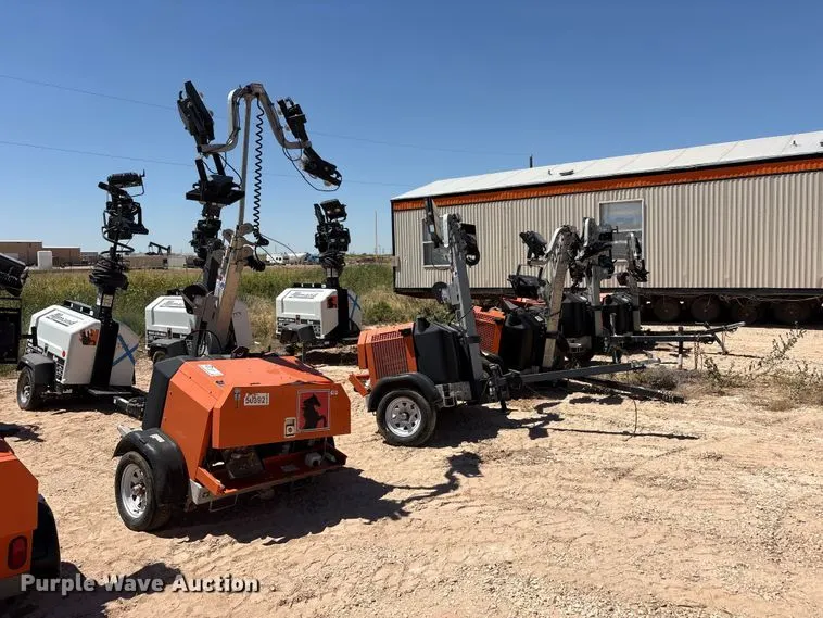 (5) Wanco WLTT-3500 light plants