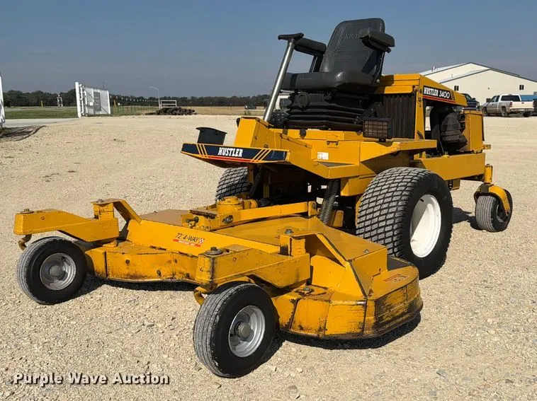 Hustler 3400 lawn mower