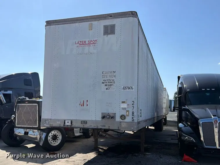 2000 Trailmobile dry van trailer