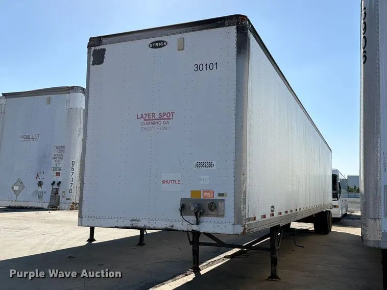 2008 Strick dry van trailer