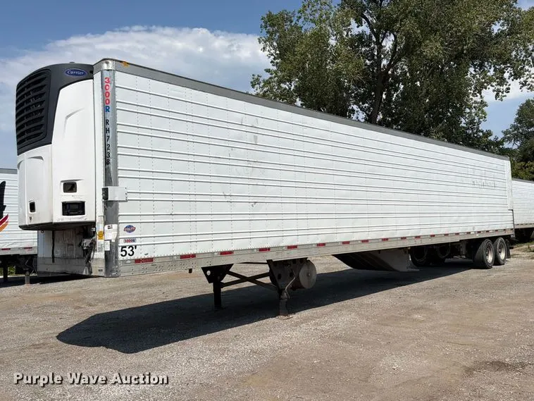 2016 Utility VS2RA refrigerated van trailer