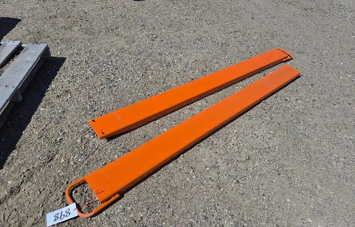 Pair of Pallet Fork Extensions
UNRESERVED