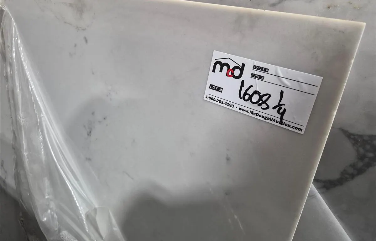 (4) Assorted Quartz Slabs
UNRESERVED