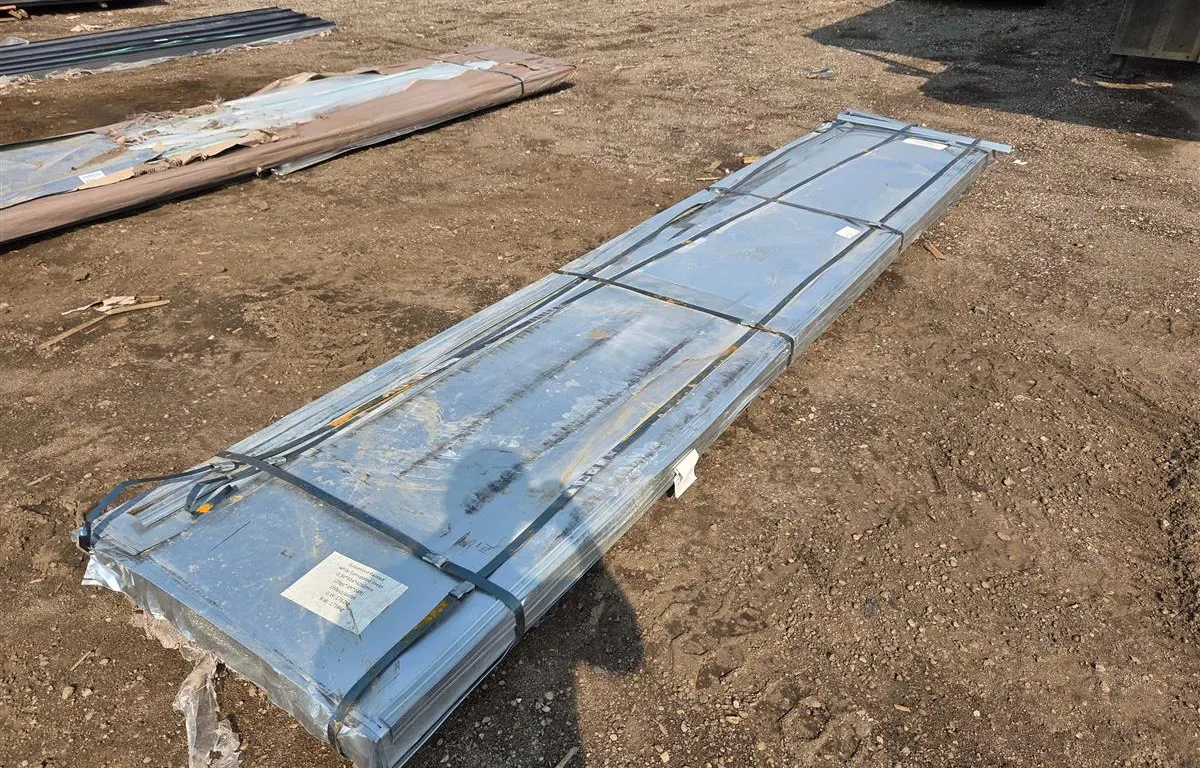 14' White Galvanized Corrugated Sheets (Approx. 150)
UNRESERVED