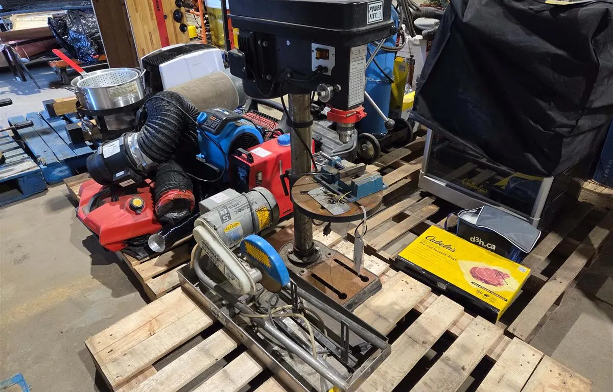 Power Fist Drill Press & Pro-Cut Masonry Saw
UNRESERVED