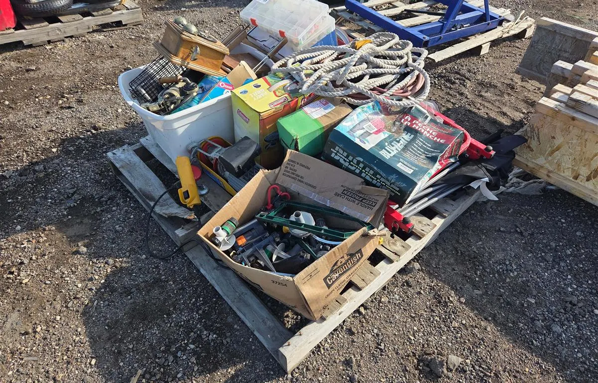 Assorted Household, Camping & Garden Items
UNRESERVED