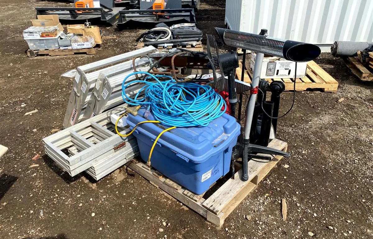 Assorted Shop Equipment, Ladders and Electrical Items
UNRESERVED