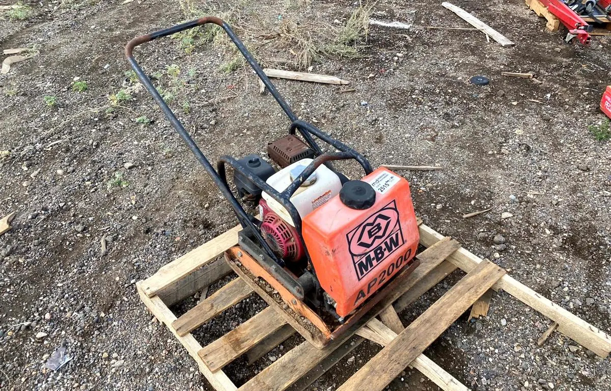 MBW AP2000 Plate Compactor
UNRESERVED