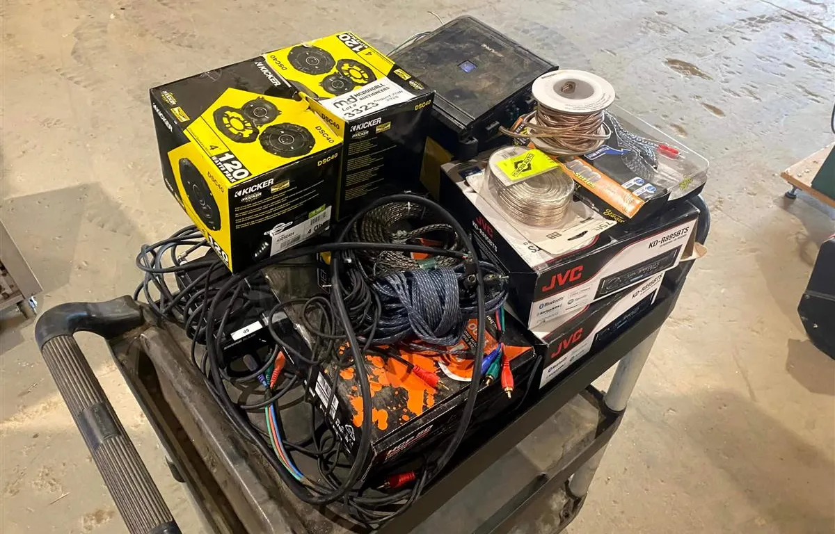 Assorted Car Audio Equipment & Accessories
UNRESERVED