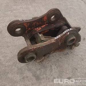 Hydraulic Quick Hitch 80mm Pin to suit 20 Ton Excavator 