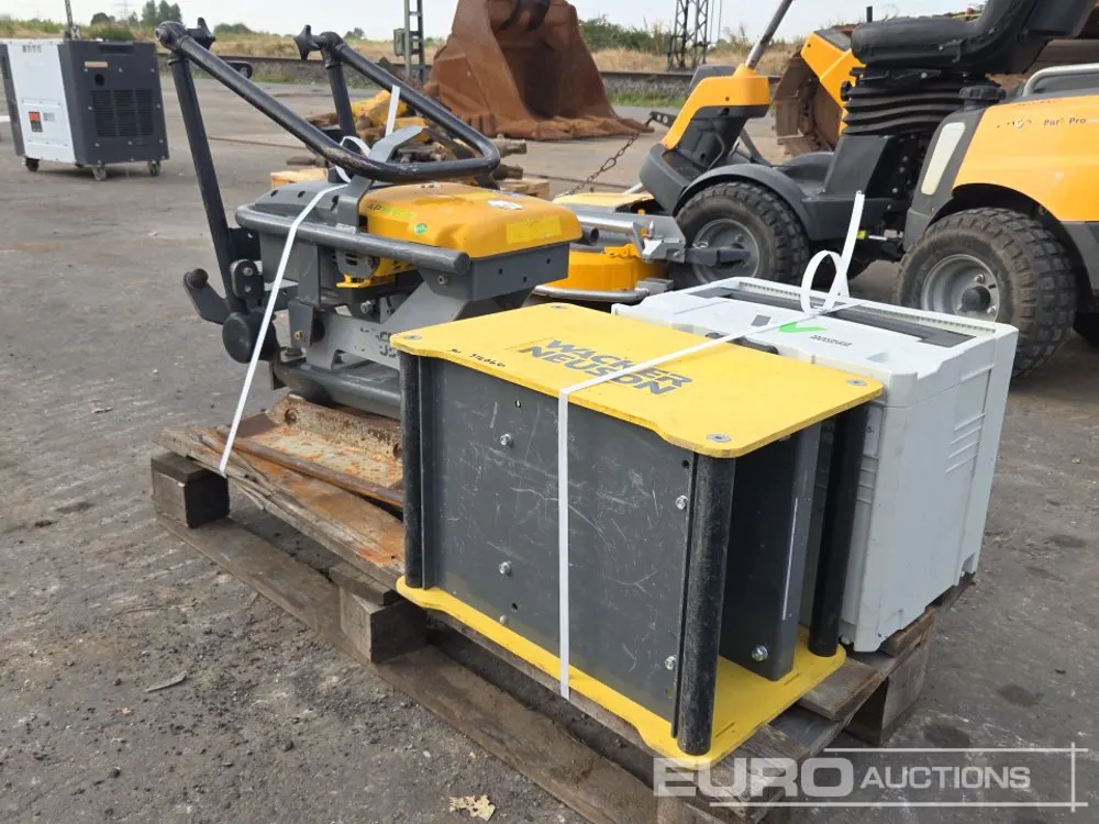 Wacker Neuson Electric Walk Behind Compaction Plate, Charger
