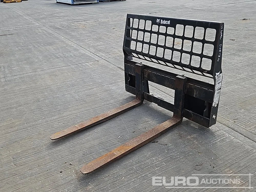 2014 Bobcat Fork Frame & Forks to suit Skidsteer Loader