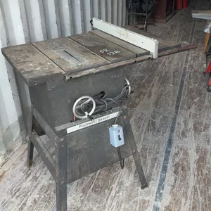 Rockwell/Beaver Table Saw with GE 1 HP AC Motor, 115/230V, 3450 RPM, and Fence