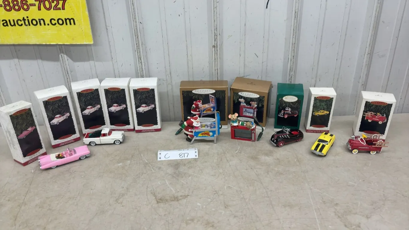 Kiddie Car Classic Hallmark Keepsake Christmas Ornaments