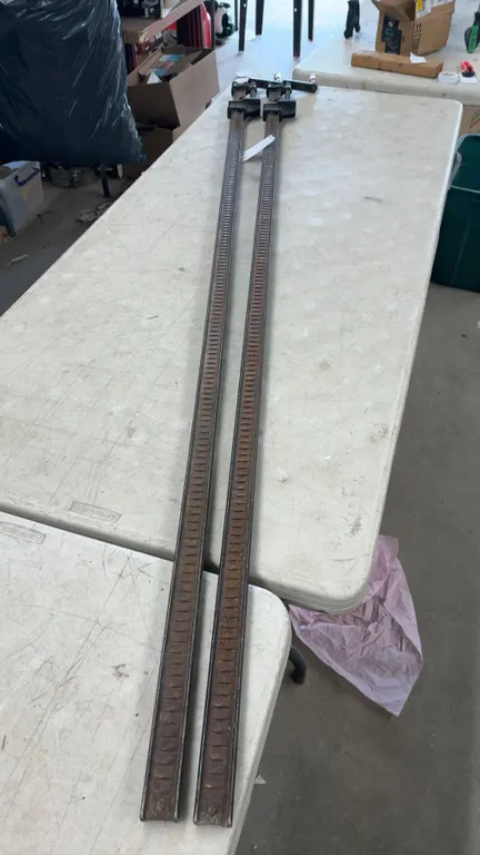 Two Jorgensen No. 600N 6' Steel Bar Clamps