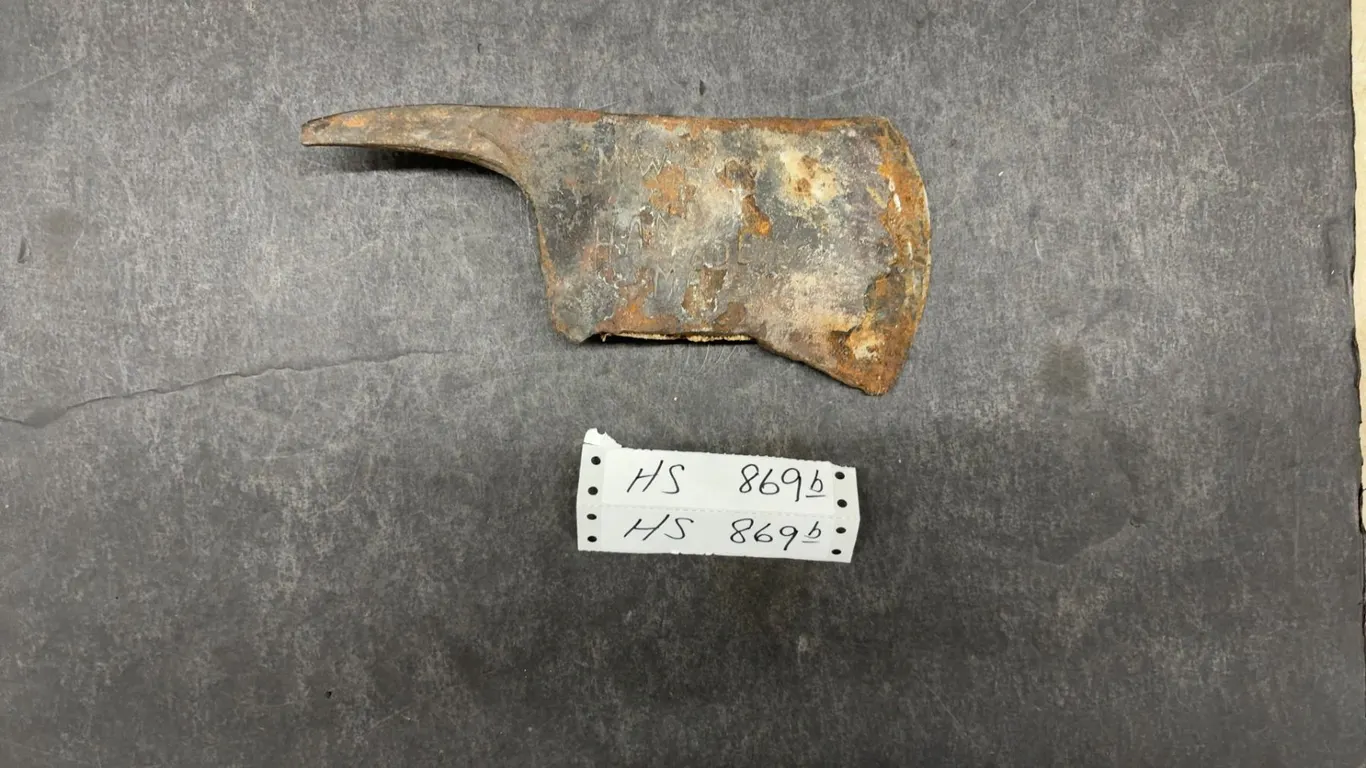 Marshall Wells Company Handmade Fireman's Pick Axe, 1916 Era