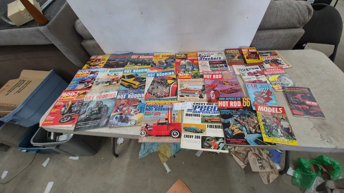 Vintage Hot Rod, Popular Hot Rodding, Rod and Custom, and Speed and Supercar Magazines