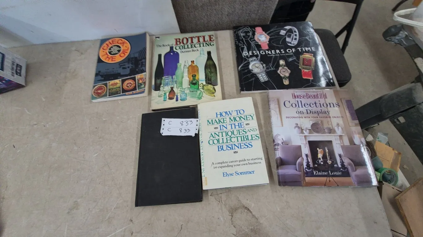 Collection of Books: How to Make Money in the Antiques and Collectibles Business, The Book of