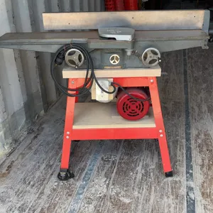 Rockwell 37-220 Jointer, Serial No. 297529, on Red Stand with Casters and Motor