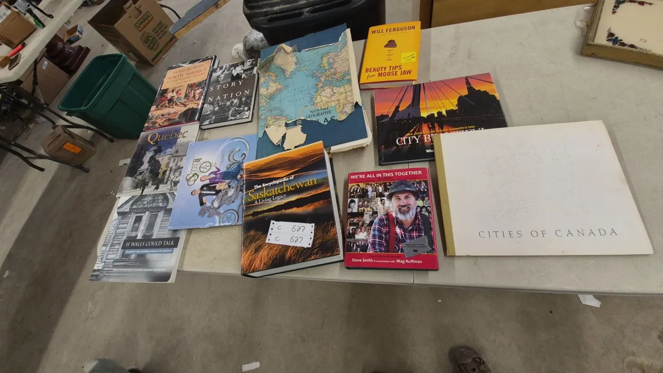 Lot of Books: The Encyclopedia of Saskatchewan, Cities of Canada