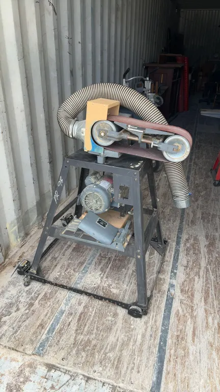 Rockwell 31-420 Belt Sander, Marathon Motor, and Stand