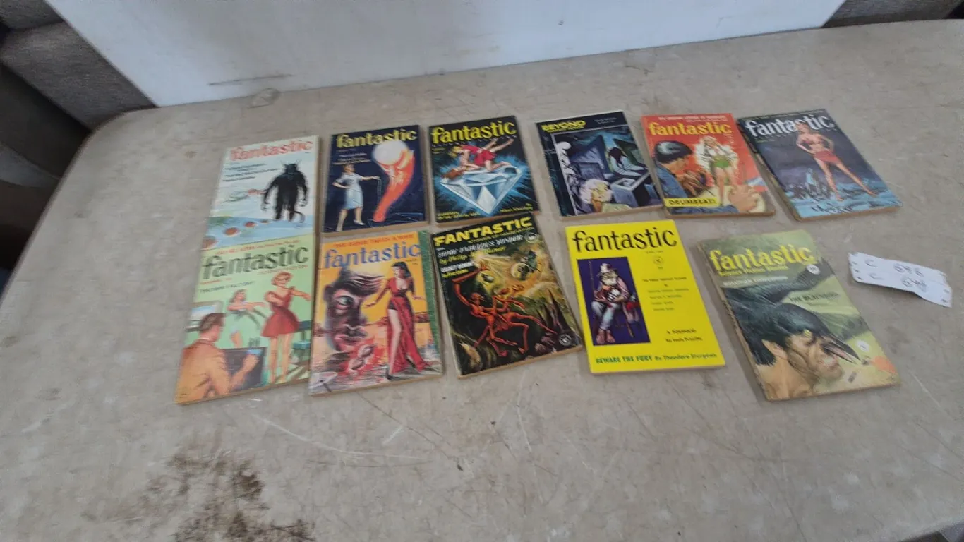 Fantastic and Beyond Science Fiction Magazines, 11, 1950s