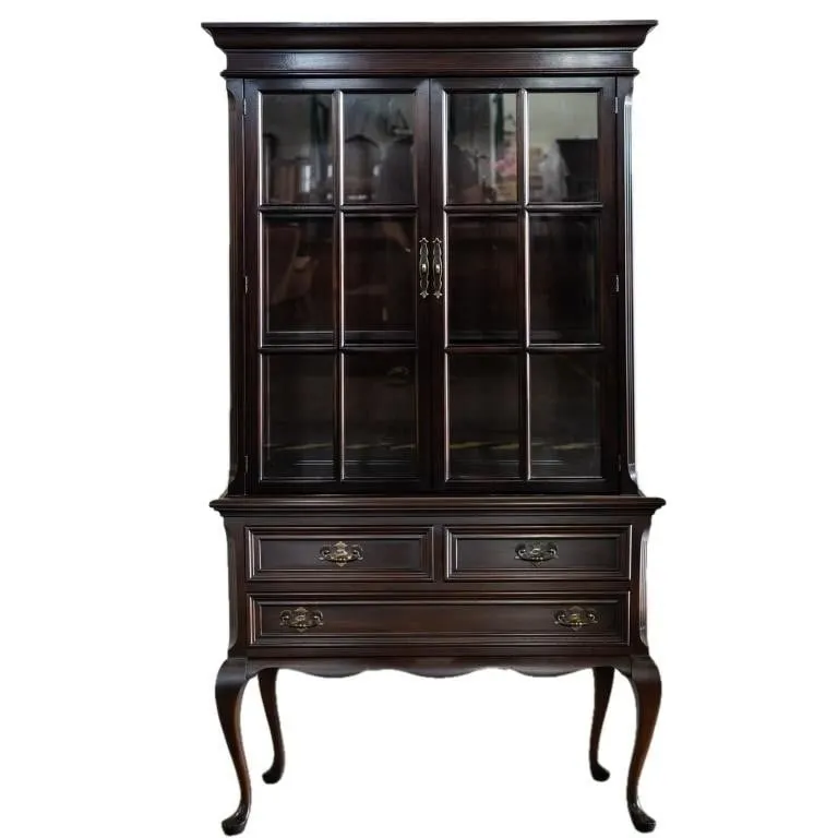 GIBBARD SOLID MAHOGANY LUMINATED CHINA CABINET