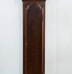 ANTIQUE GEORGE III STYLE MAHOGANY LONGCASE CLOCK