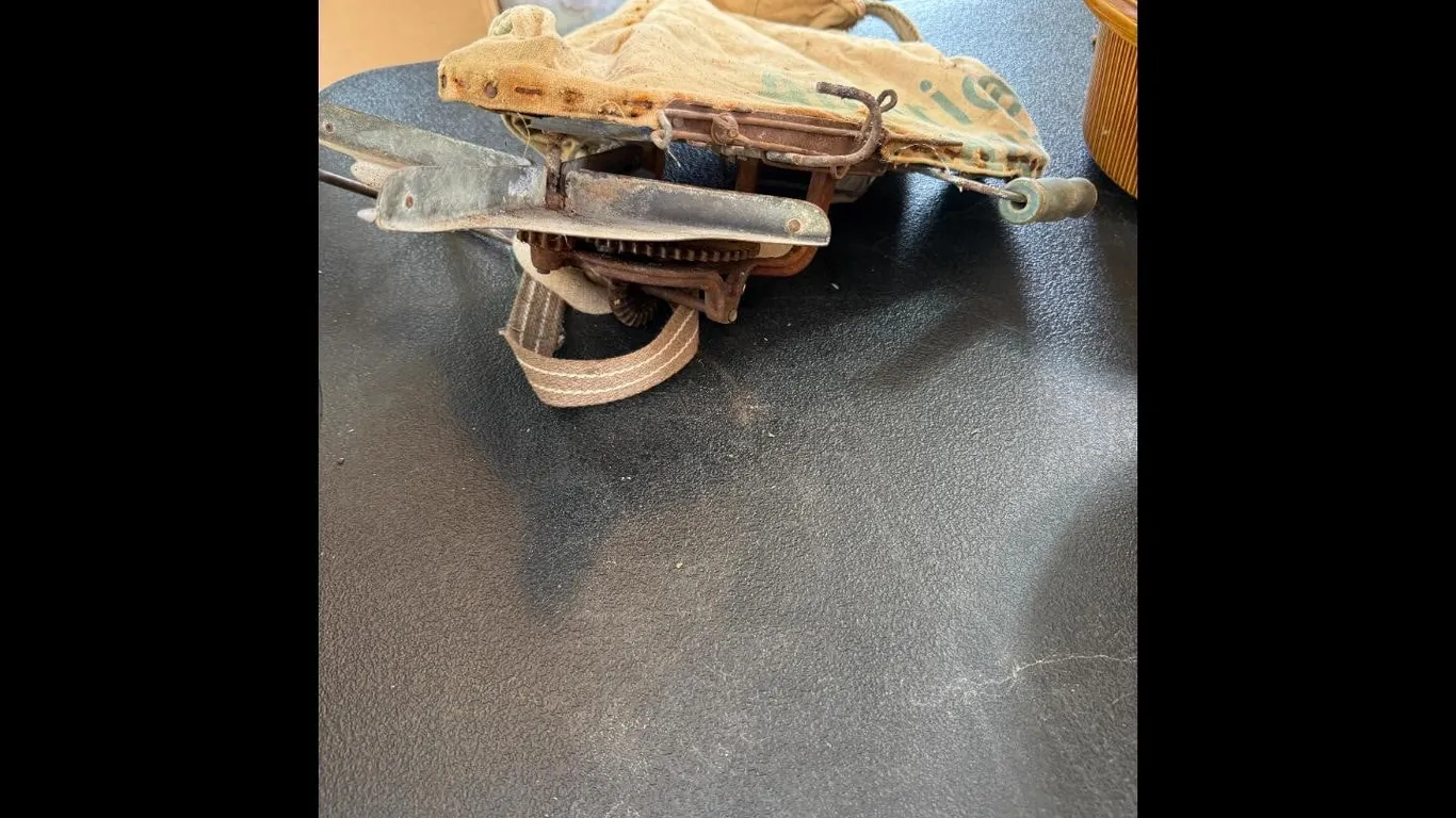 Vintage America Seed Planter w Strap $25.00