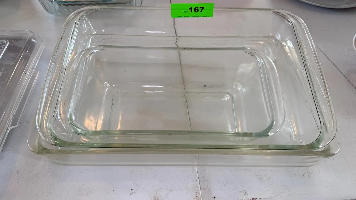 Pyrex Glass Baking Dish Set 3-Piece