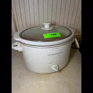 Hamilton Beach White Slow Cooker 33130TC