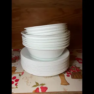 Corelle White Dinnerware Set