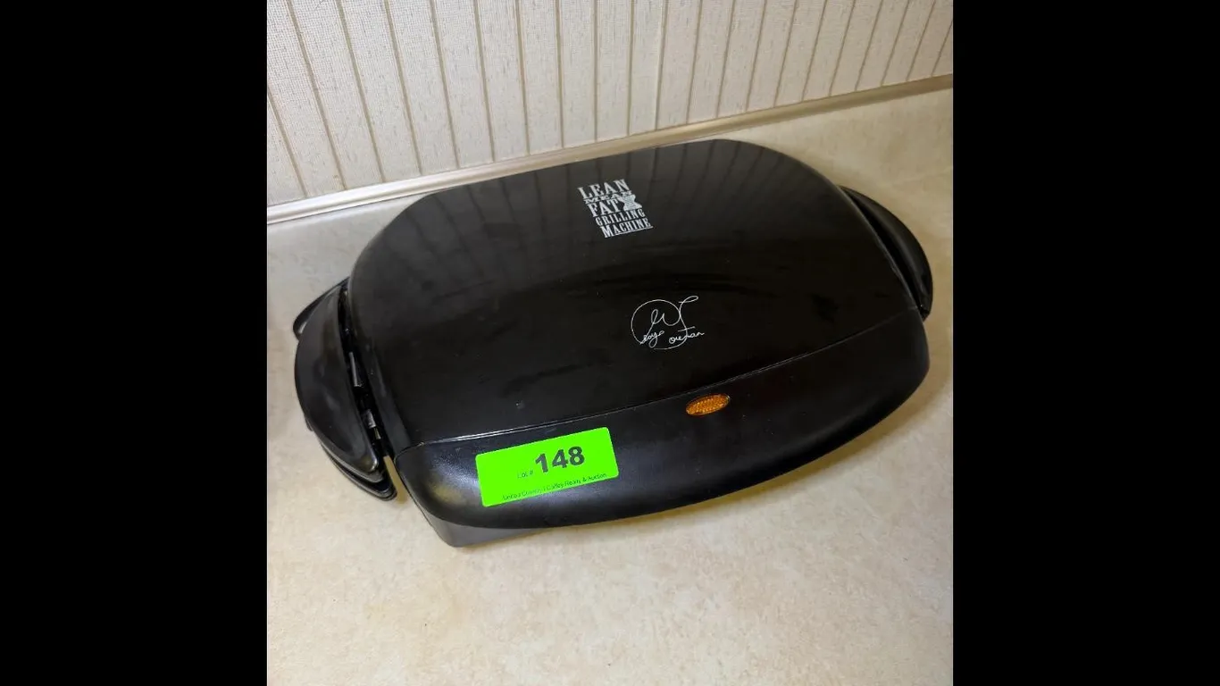 George Foreman Grilling Machine Black