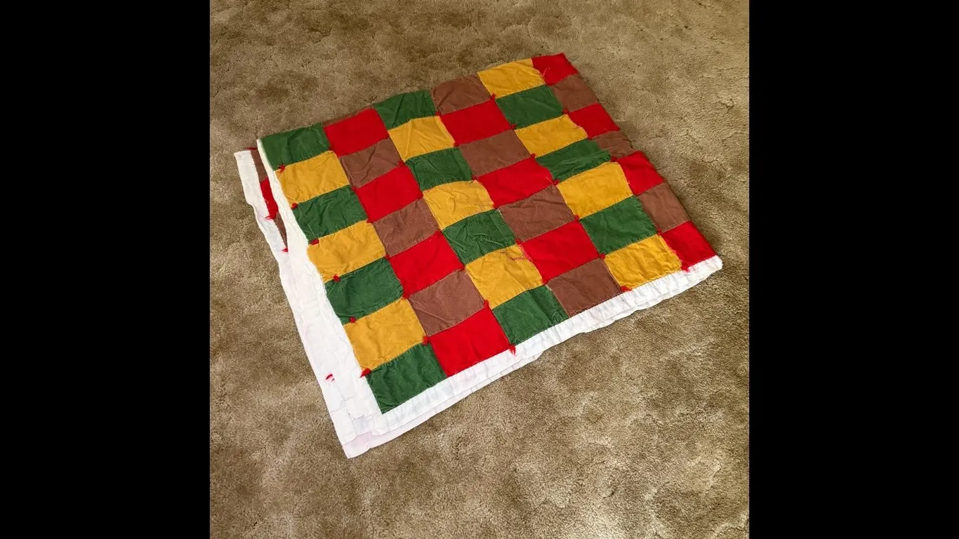 Handmade Patchwork Quilt Blanket