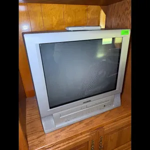 Magnavox CRT TV DVD VCR MSD724F Silver