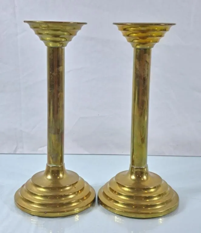 Vintage Dominion Regalia Limited Brass Altar Ware