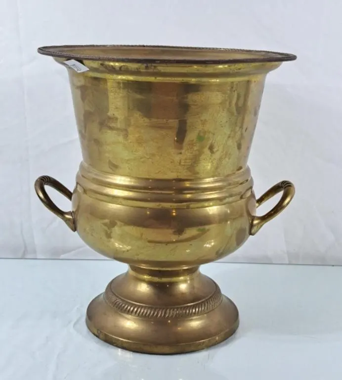 Vintage Brass Champagne Bucket