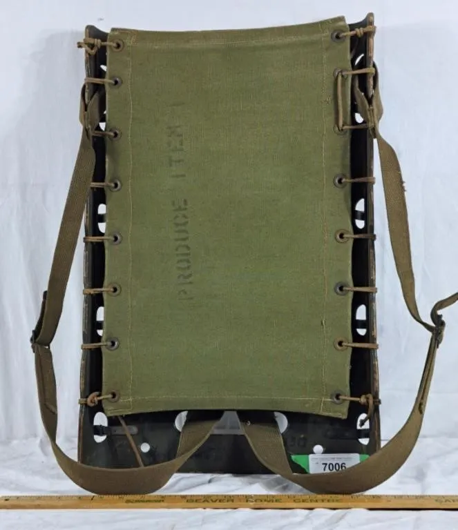 US army ww2 pack board American seating company