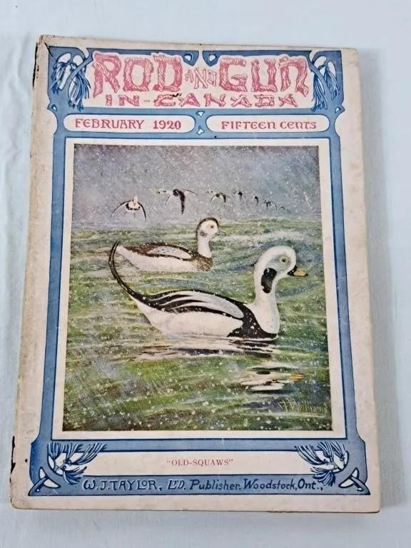 Antique Rod and Gun in Canada Magazine - February