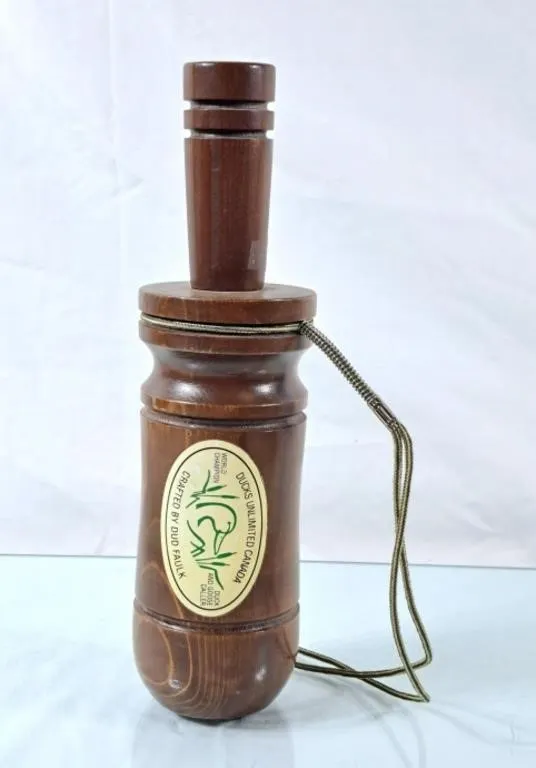 Ducks Unlimited Duck & Goose Call - Crafted by