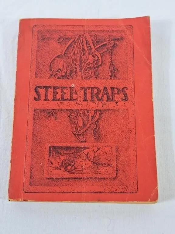 Antique Steel Traps Book by A.R. Harding