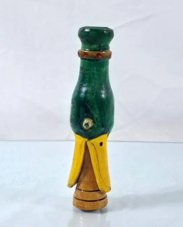 Handcrafted Mallard Duck Decoy - Tested & Working