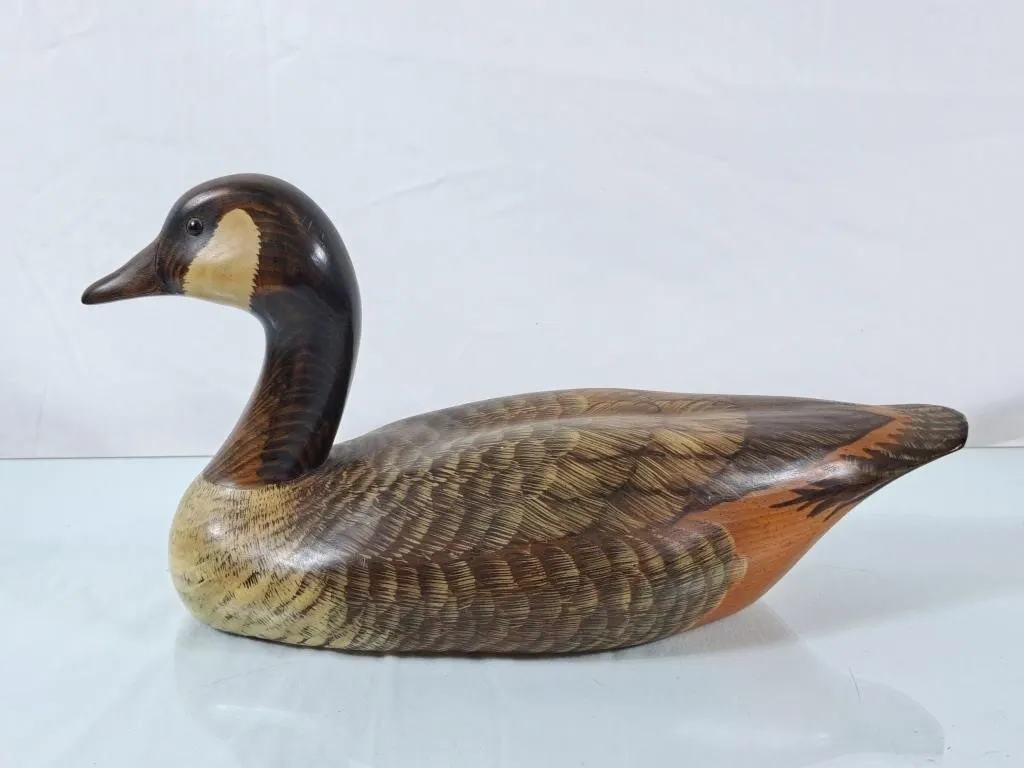 Vintage Ducks Unlimited Lac La Croix Handpainted